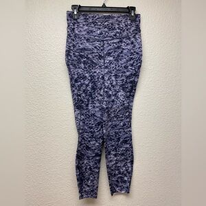 Lululemon Athletica Raw Hem Patterned Leggings